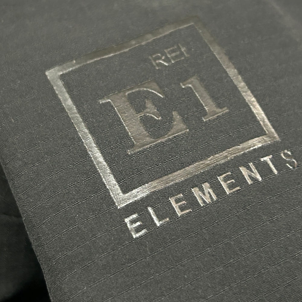 REI Jacket E1 Elements Softshell XXL Black Hooded… - image 10